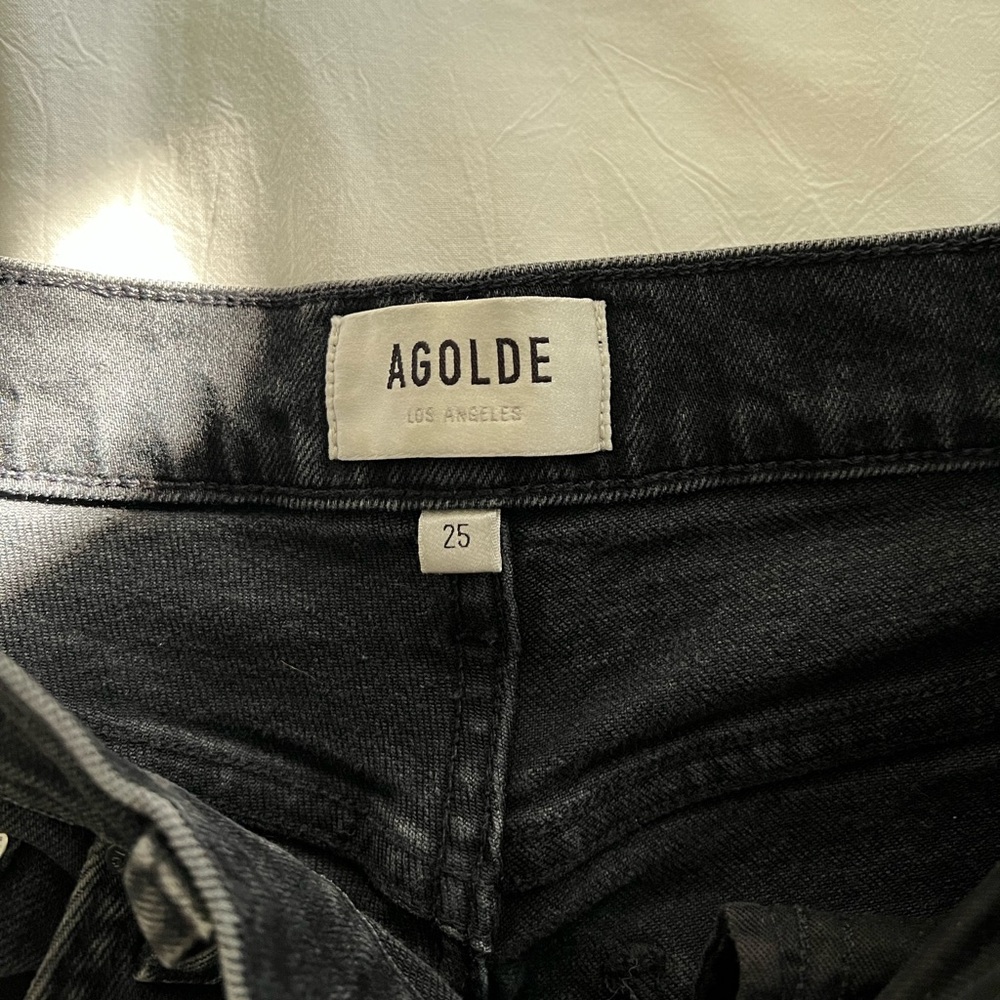 AGOLDE Wilder Jeans - black/grey - Picture 3 of 8
